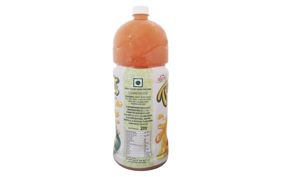 Priyagold Treat Mango Masti    Plastic Bottle  2 litre